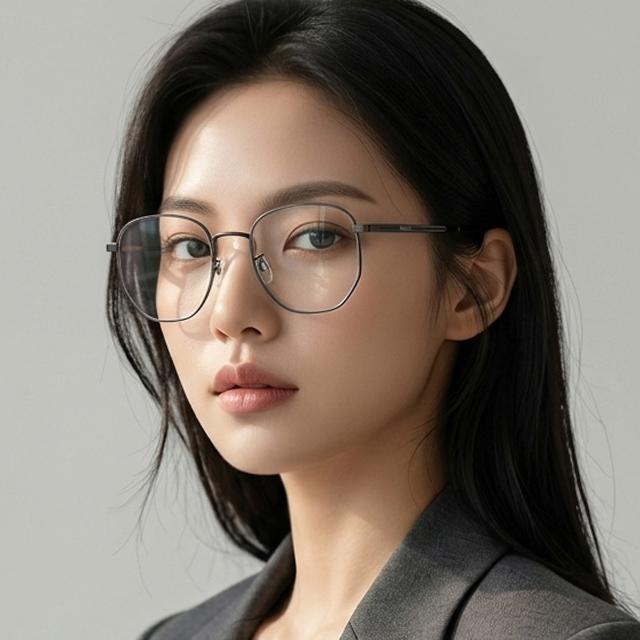BALLY Asian Fit Metal Eyeglass Frames Unisex BY5052D 008