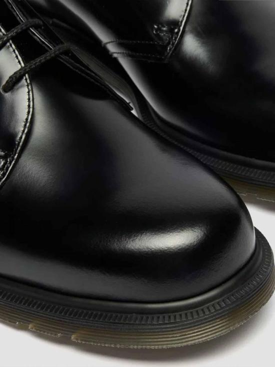 Dr.Martens Black Leather Penny Loafers 42863001 DOM