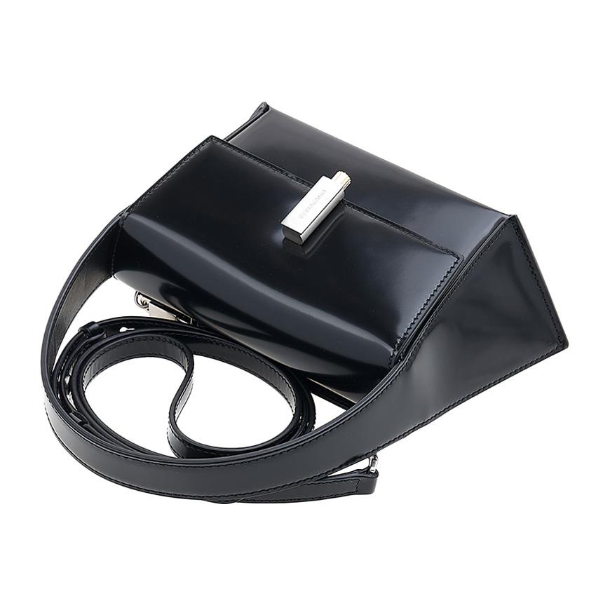 Ferragamo Women's Geometric Shoulder Bag 21 3971 NERO 0762804