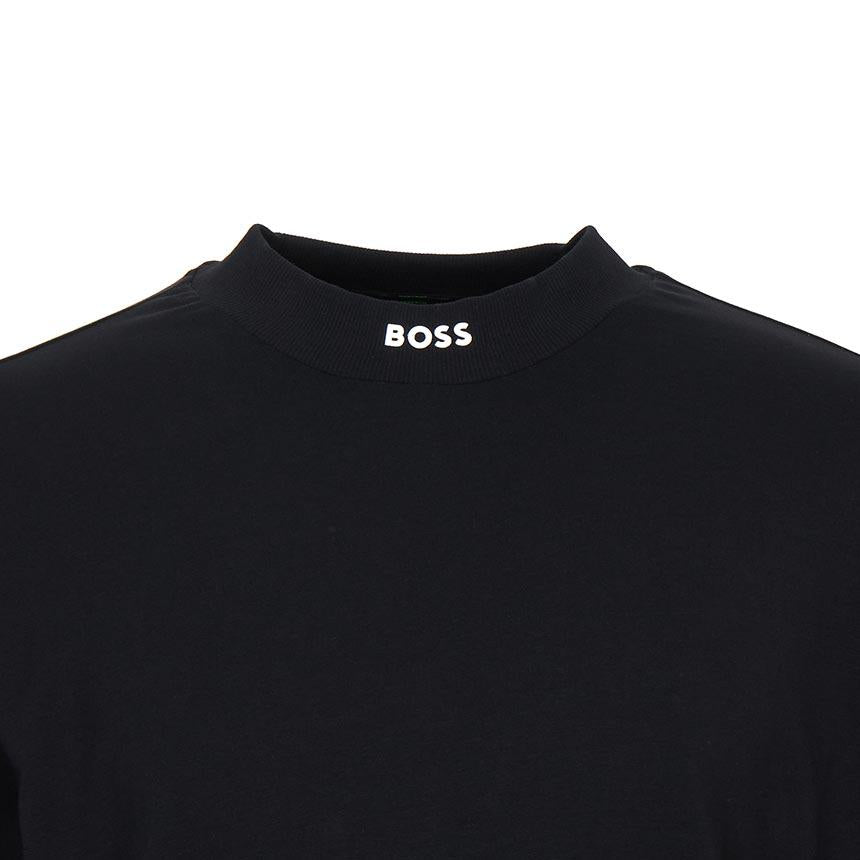 HUGO BOSS Men’s Short Sleeve T-Shirt Black Cotton Tee