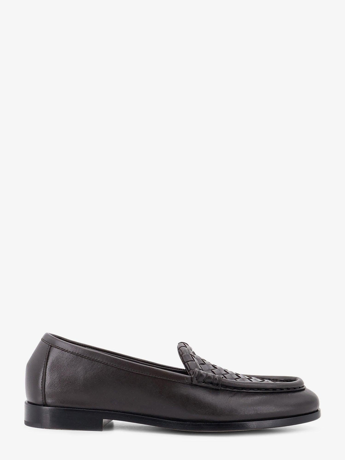 Bottega Veneta Black Leather Loafer