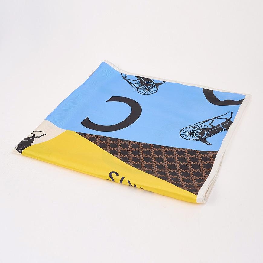 CELINE Women’s Square Silk Scarf 2AW902Q32 GGO0