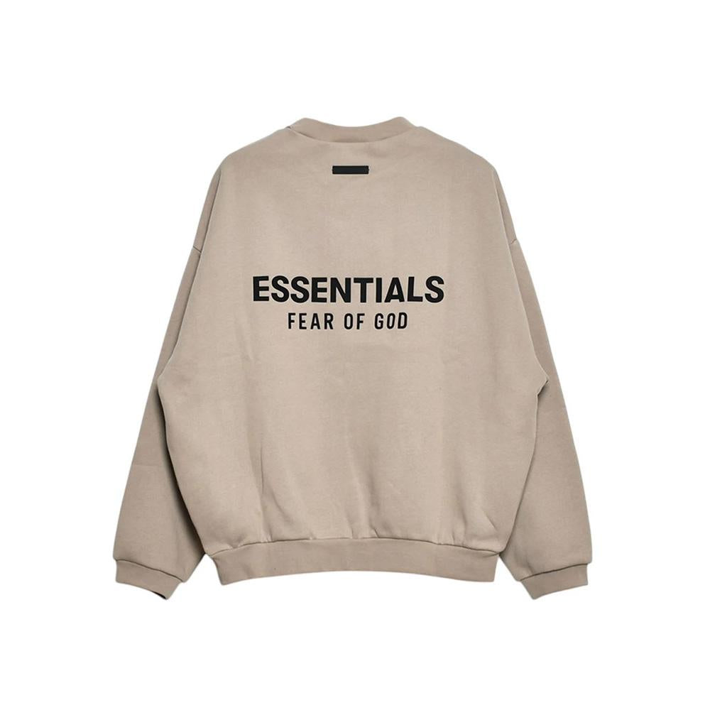 Fear of God Essentials Fleece Crewneck Sweatshirt Men’s 192HO246267F DESERT SAND