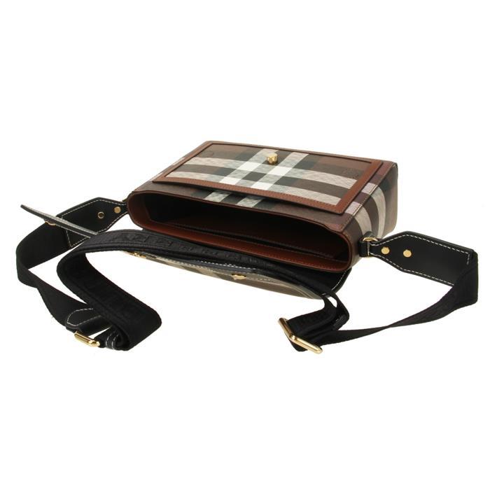 BURBERRY Note Shoulder Bag Women’s Leather Handbag
