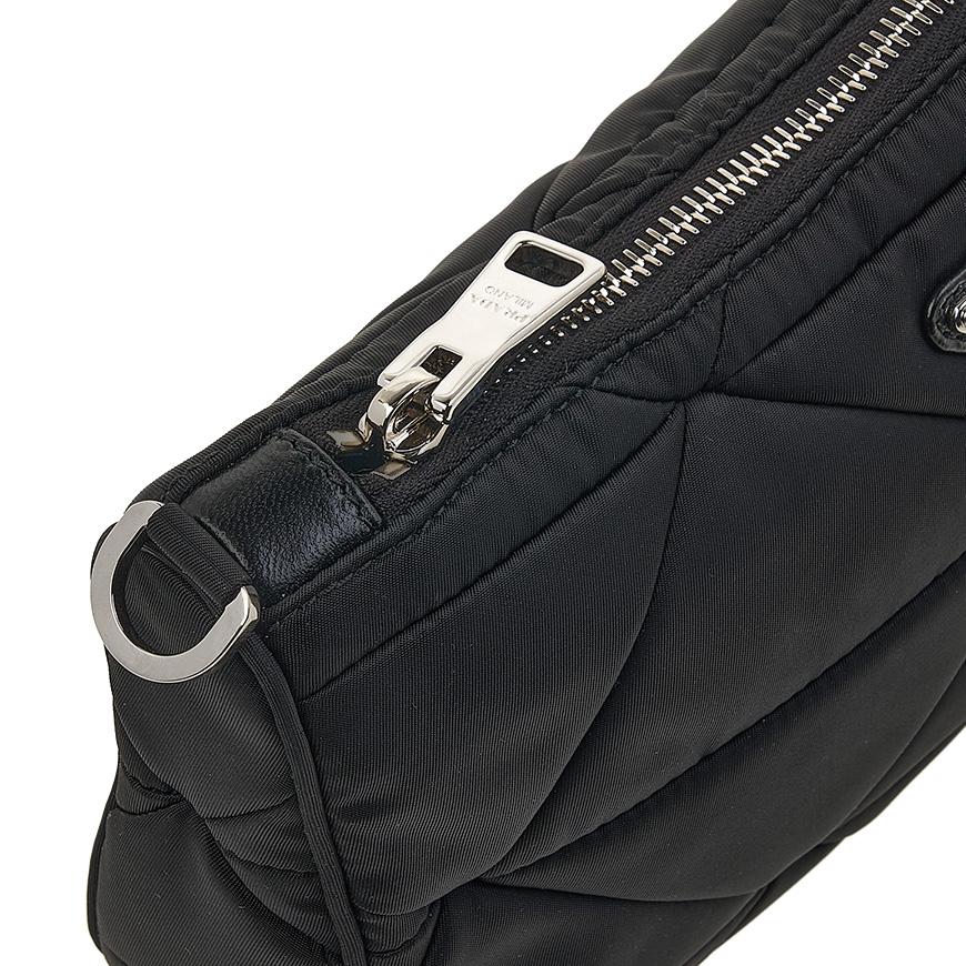 PRADA Quilted Shoulder Bag for Women 1BC237 RDJN F0002 B9O