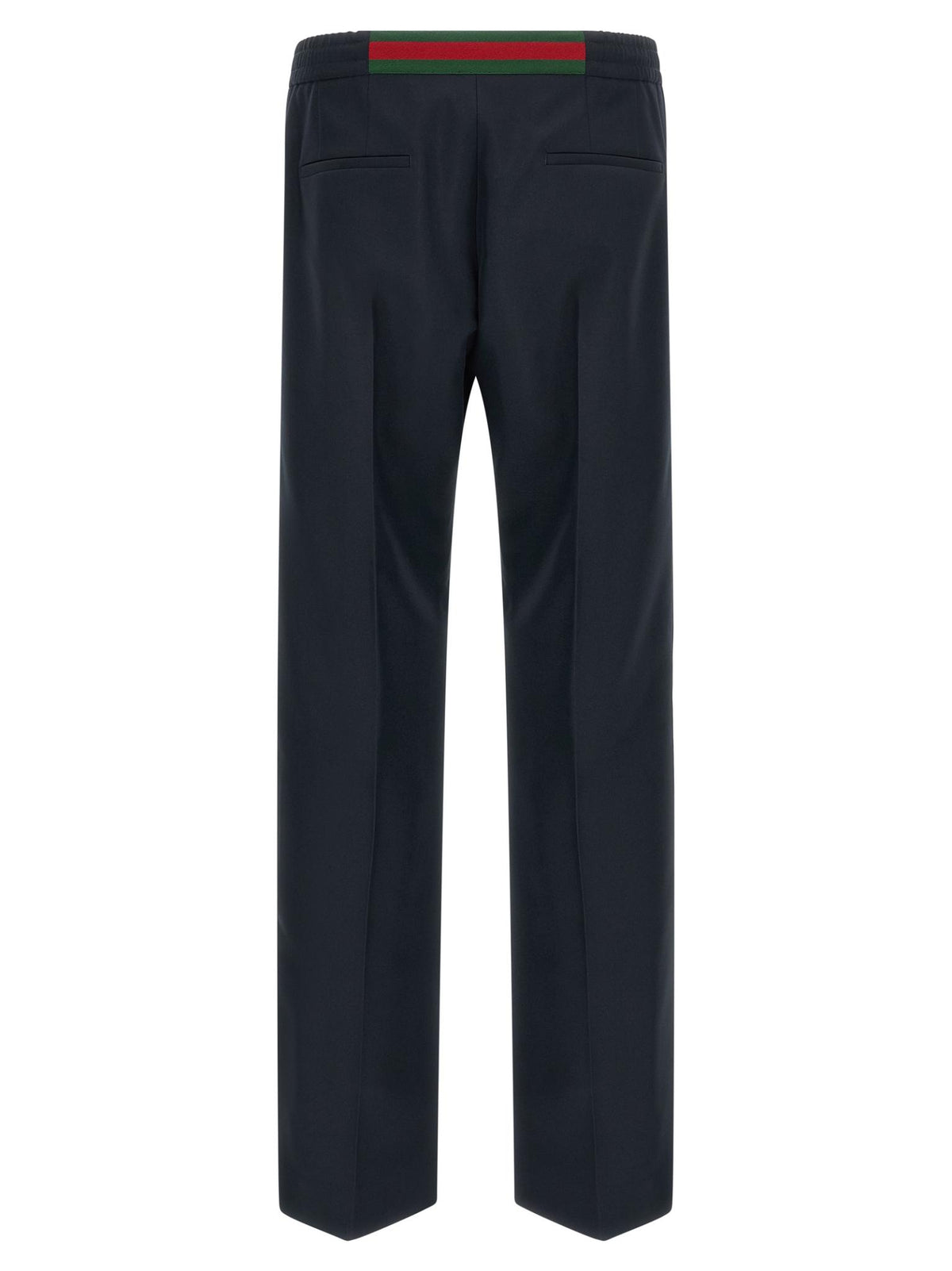 GUCCI Blue Wool Dress Suit Pants