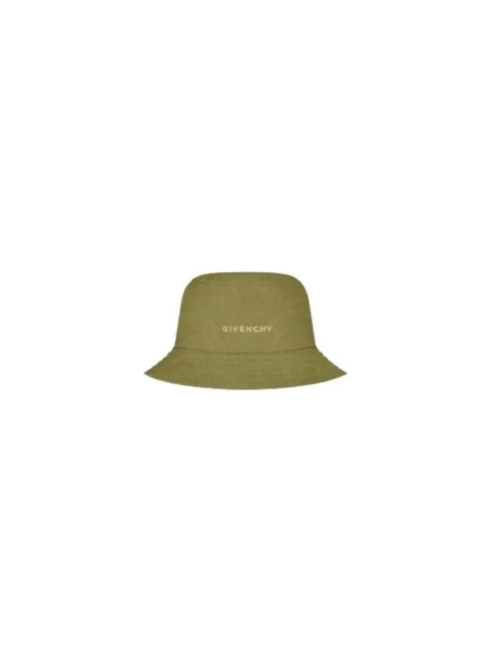 GIVENCHY Canvas Bucket Hat Green BPZ05 BP0VX 305