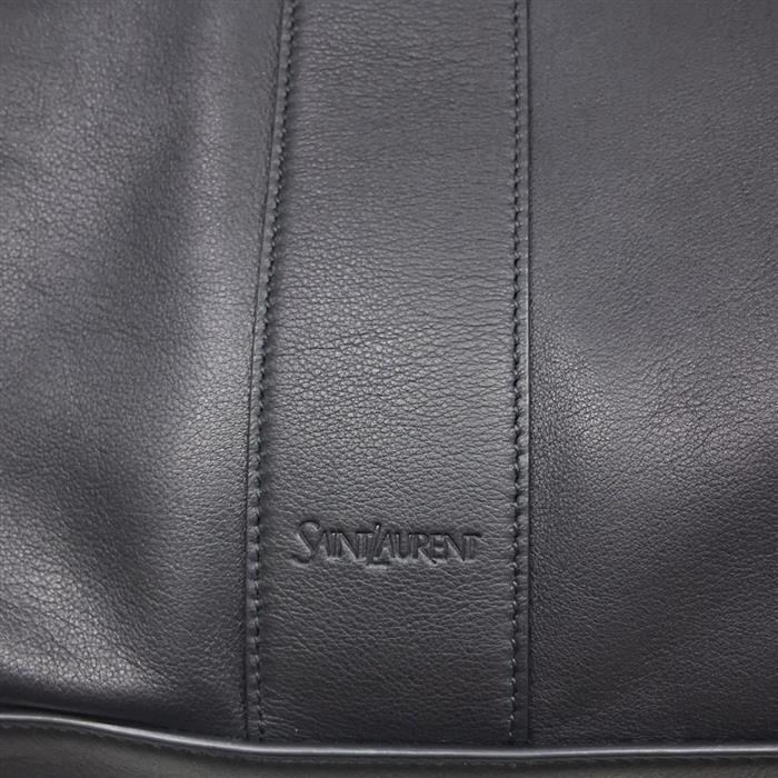 Saint Laurent Y Large Tote Bag Black Leather Shoulder Bag