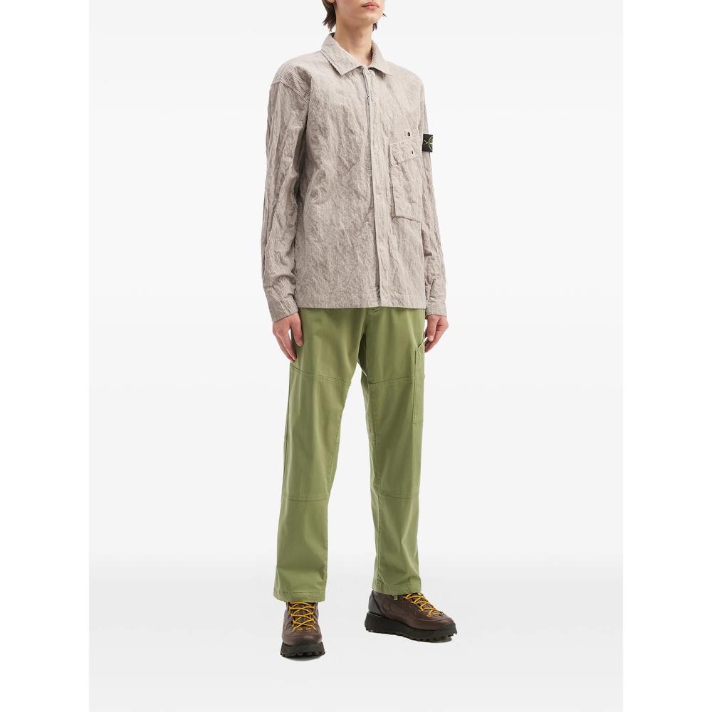 STONE ISLAND Wrinkle Corduroy Men’s Shirt Jacket