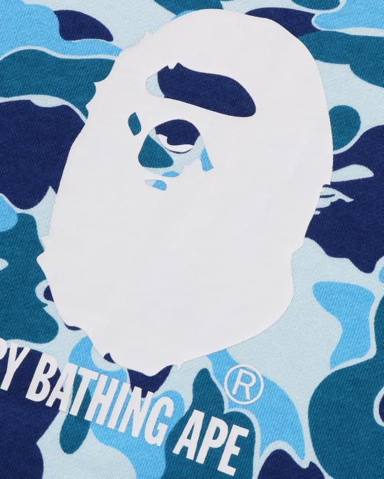 BAPE Blue Hoodie Pullover Sweatshirt Women’s 0ZXSWM009141