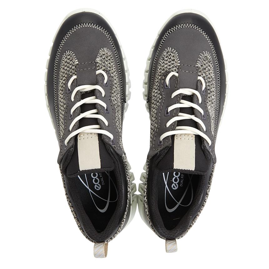 ecco Groove Women’s Leather Low-Top Sneakers 218343 61399