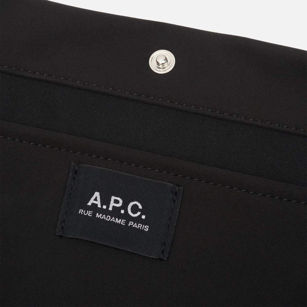 A.P.C. Journal Small Crossbody Bag Black