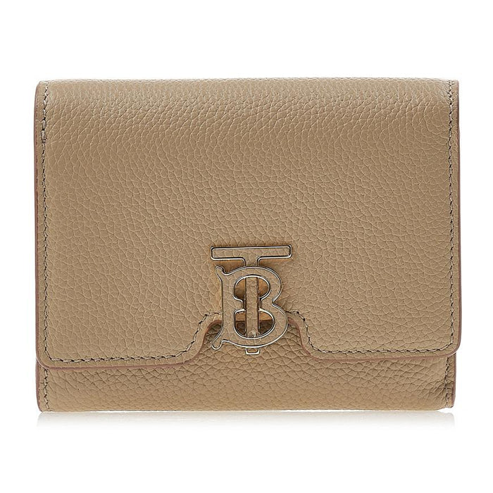 BURBERRY Women TB Compact Leather Wallet A1435