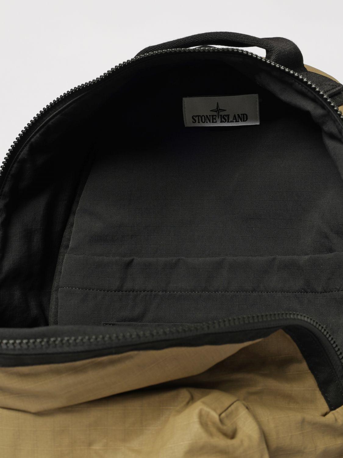STONE ISLAND Nylon Backpack - Grey Men's Bag