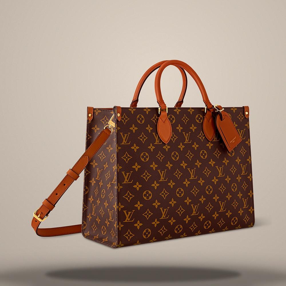 Louis Vuitton Coated Canvas OnTheGo Organizer Shoulder Bag