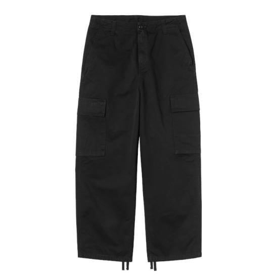 CARHARTT WIP Black Stone Washed Straight Classic Pants I0355858906