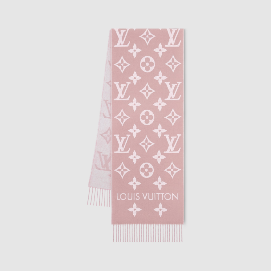 Louis Vuitton LV Essential Scarf Muffler Wool Blend Scarf