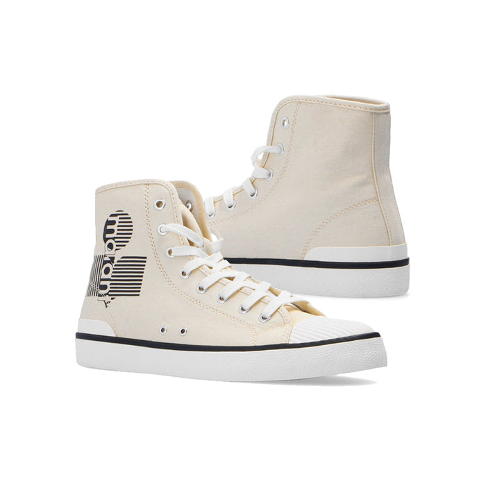 Isabel Marant Bekken High-Top Sneakers Black Leather