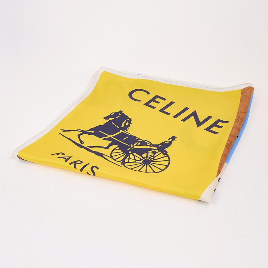 CELINE Women’s Square Silk Scarf 2AW902Q32 GGO0
