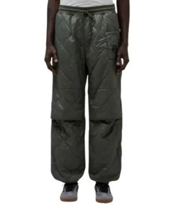 CP Company Diagonal Raised Fleece Mixed Quilted Sweatpants Men’s