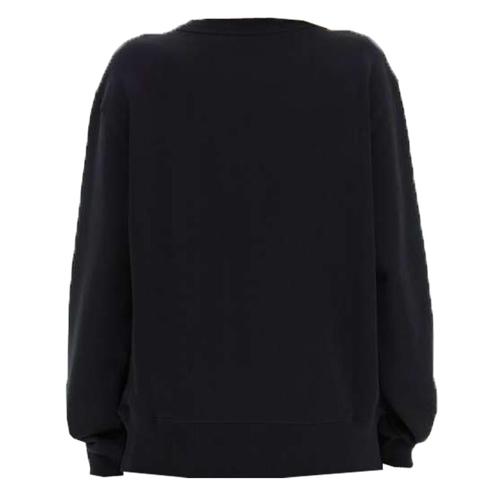Acne Studios Women’s Face Logo Black Sweatshirt