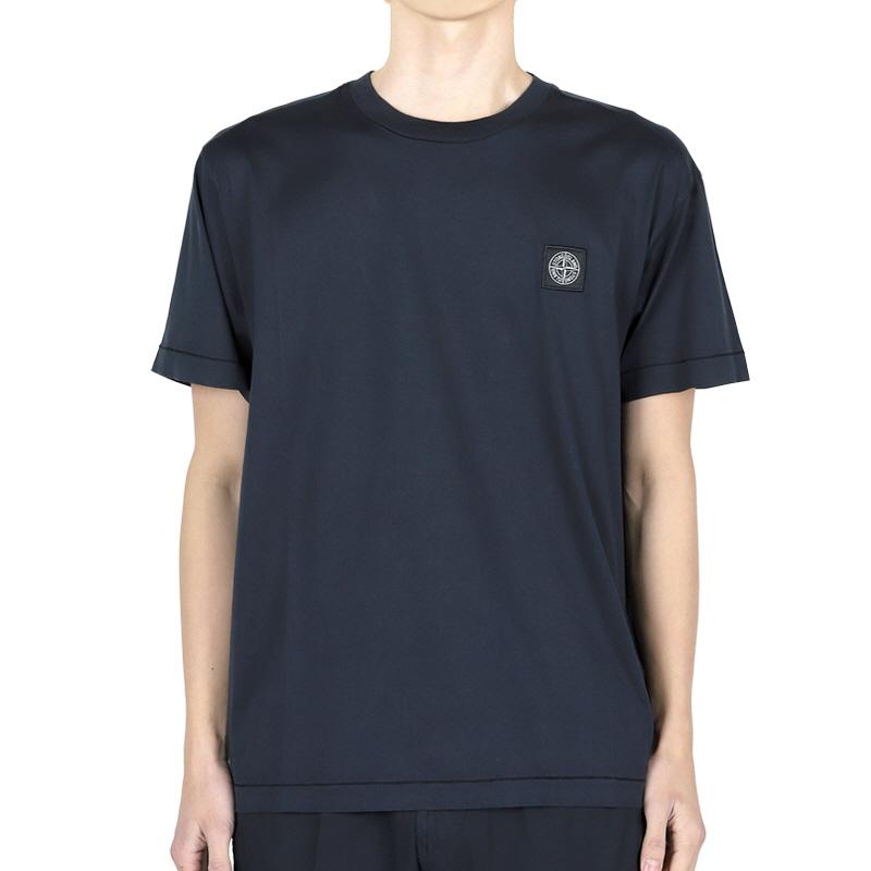 STONE ISLAND Compass Logo Patch Slim Fit Short Sleeve S K1S152100039 S0013 V0020