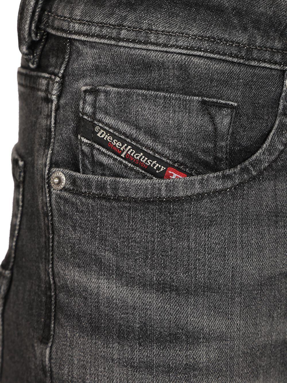 DIESEL Blue Denim Jeans Men's Straight Leg Pants