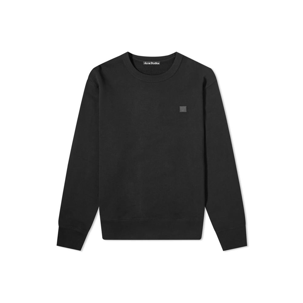 Acne Studios Anniversary Fairview Face Patch Fleece Sweatshirt Black 2HL173 900