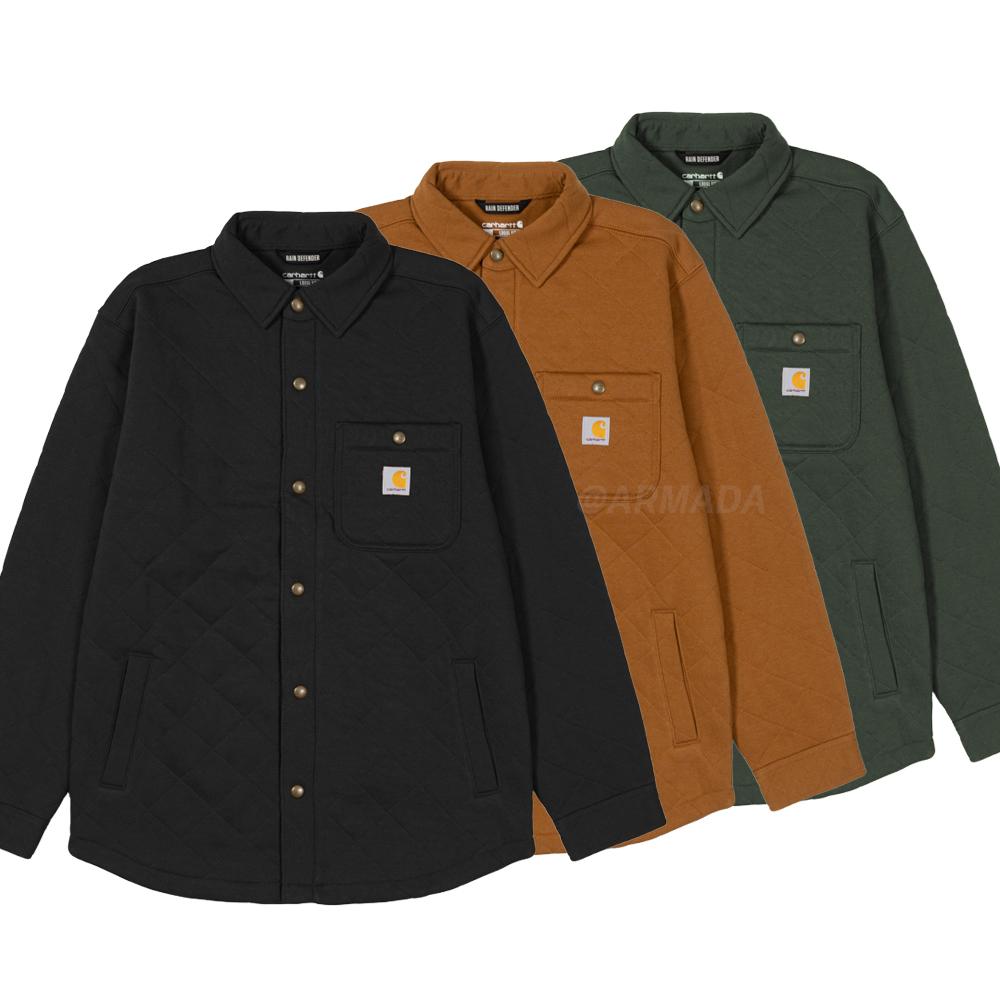 Carhartt Heavyweight Quilted Shirt Jacket Color 107270 3