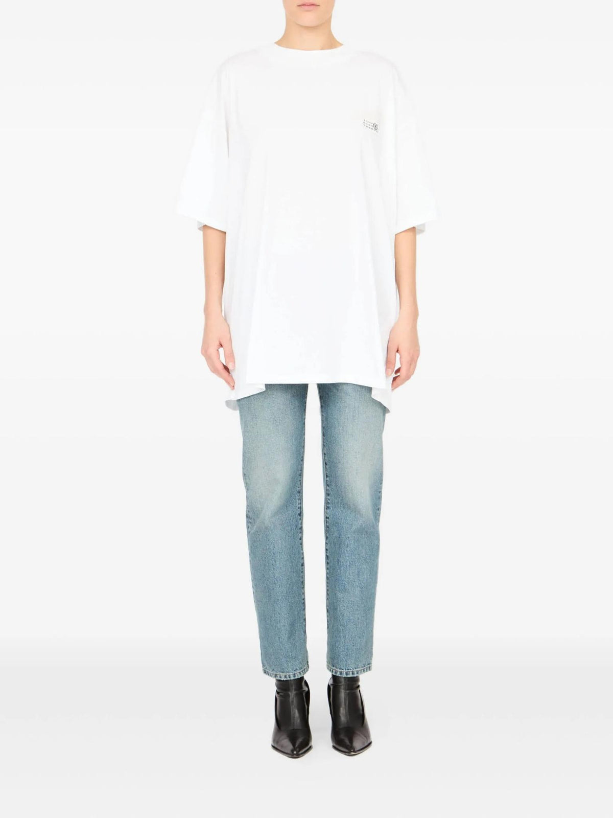Maison Margiela Short Sleeve Cotton T-Shirt White Women’s