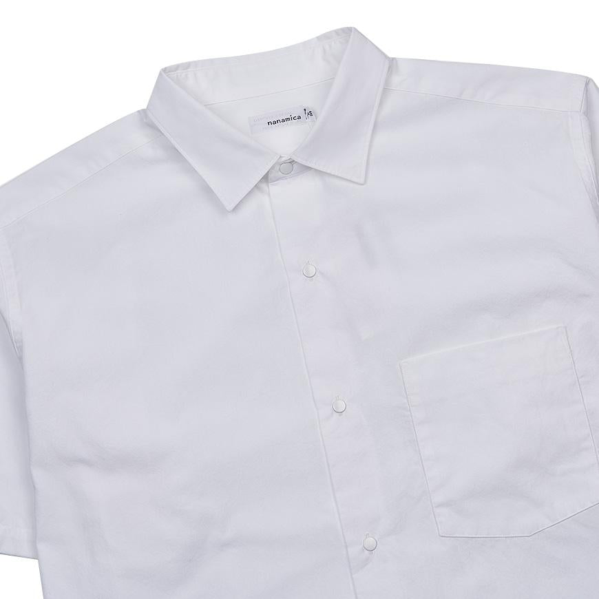 nanamica Men’s Regular Wind Long Sleeve Shirt SUGS405E OW