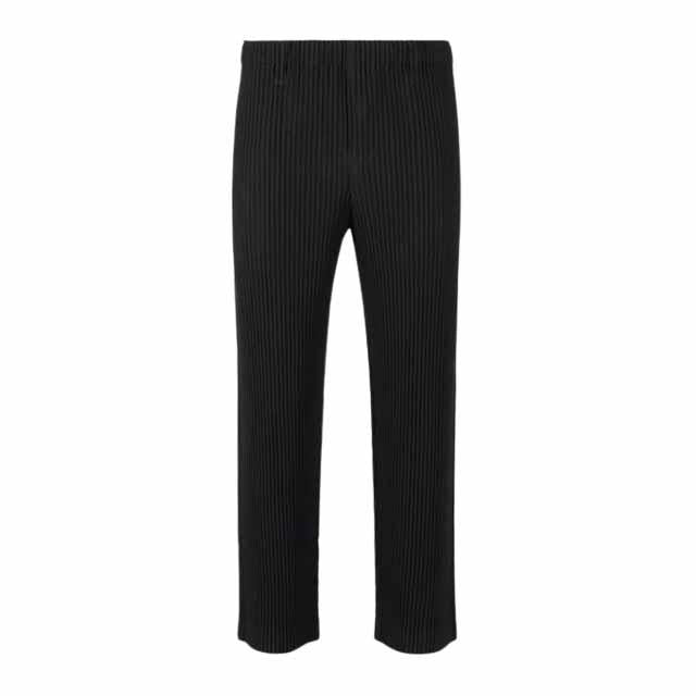 Issey Miyake Homme Plissé August Monthly Black Classic Pants HP53 JF084 15