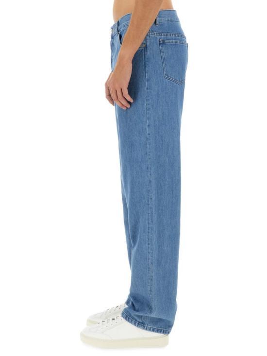 A.P.C. Men's Denim Jeans COHEQM09156IAL BLUE DOM