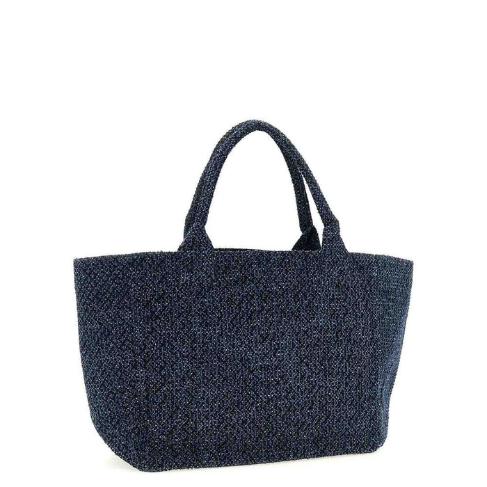 GANNI Bear Denim Tote Bag Shoulder Bag