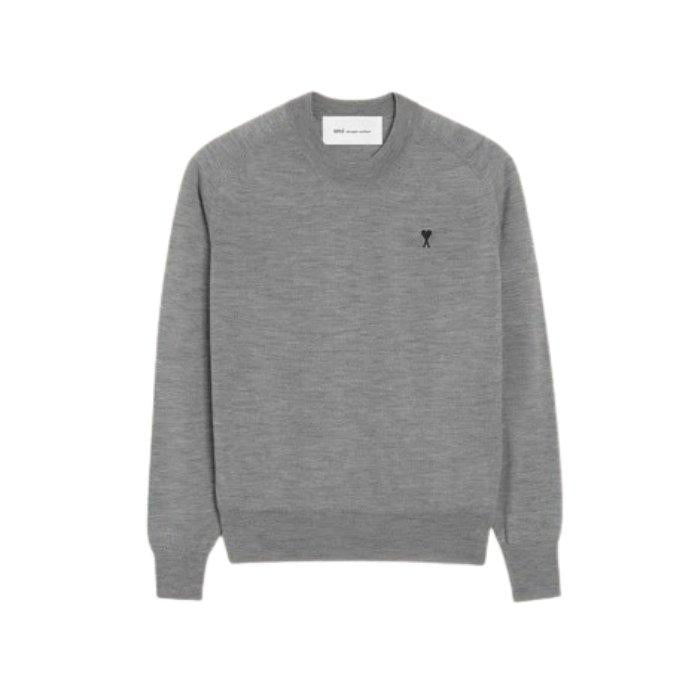 AMI Wool Crewneck Ami de Coeur Sweater