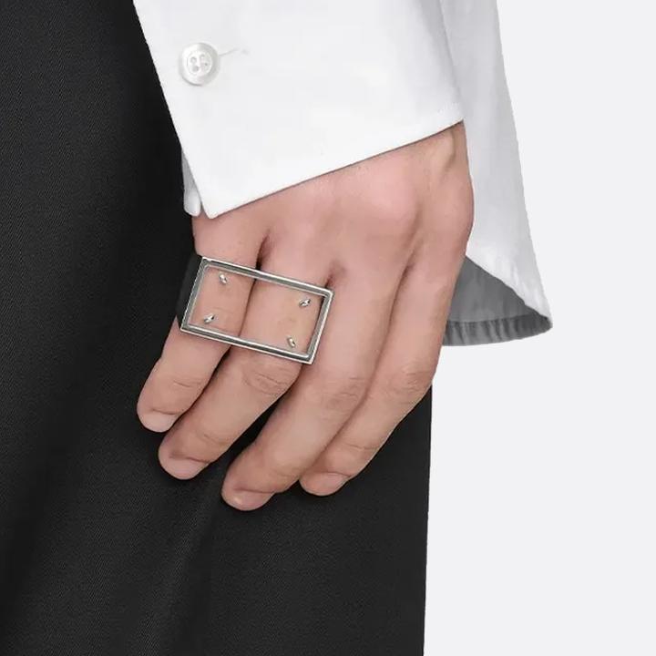 Maison Margiela Four Stitch Signet Double Ring SM2UQ0034 P9224 752
