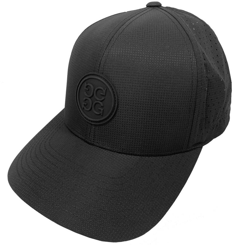 G/FORE Perforated Tip Brim Ripstop Cap GMH000007 ONYX