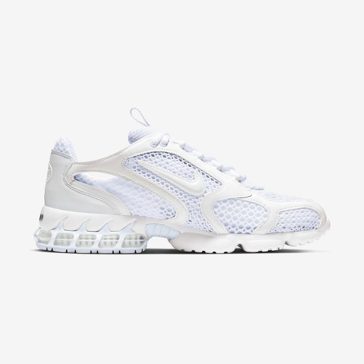 Nike Air Zoom Spiridon Cage 2 White Low Top Sneakers Unisex
