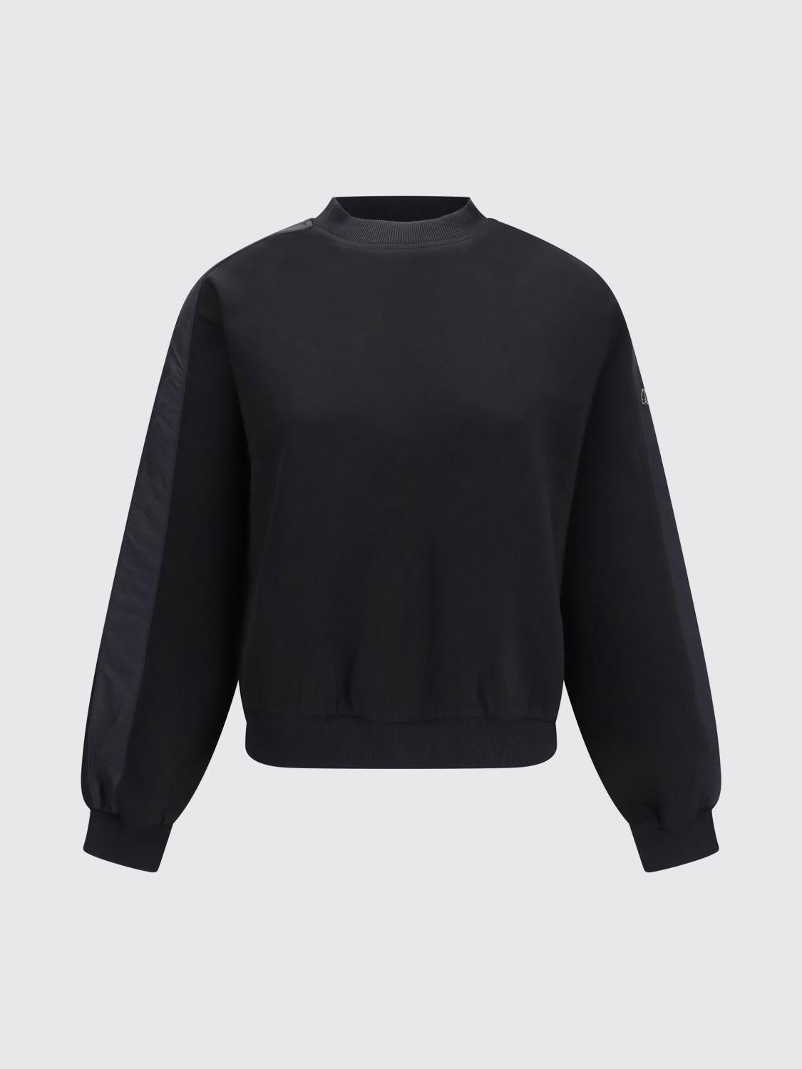 Moose Knuckles Cotton Sweatshirt Women’s Pullover Black