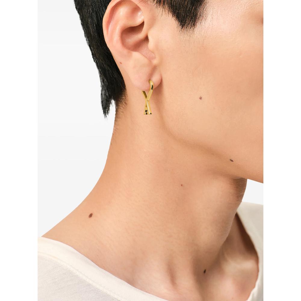 AMI Silver-Tone Hoop Earrings