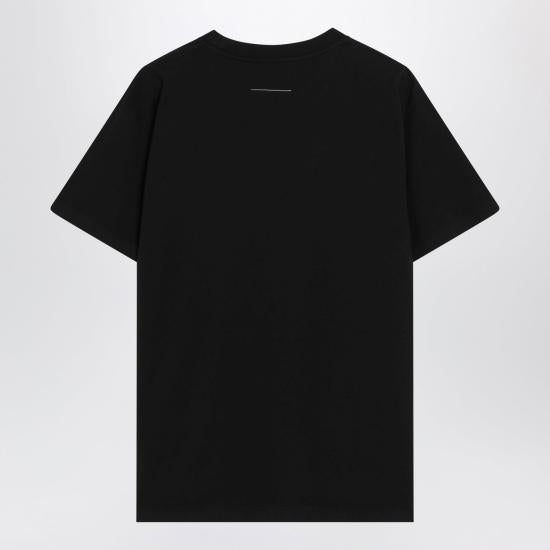 MM6 Black Short Sleeve T-Shirt