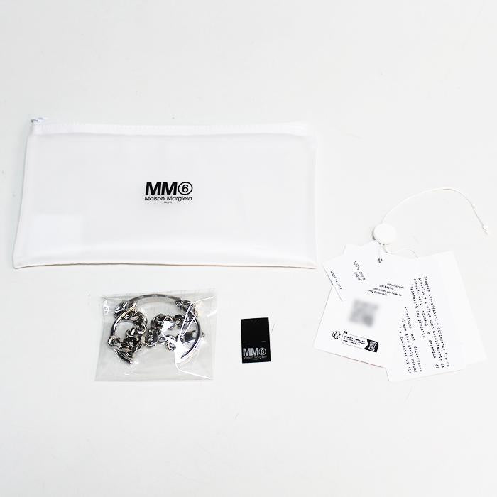MM6 Enamel Logo Cuff Bracelet SM6UY0098 P8371 951