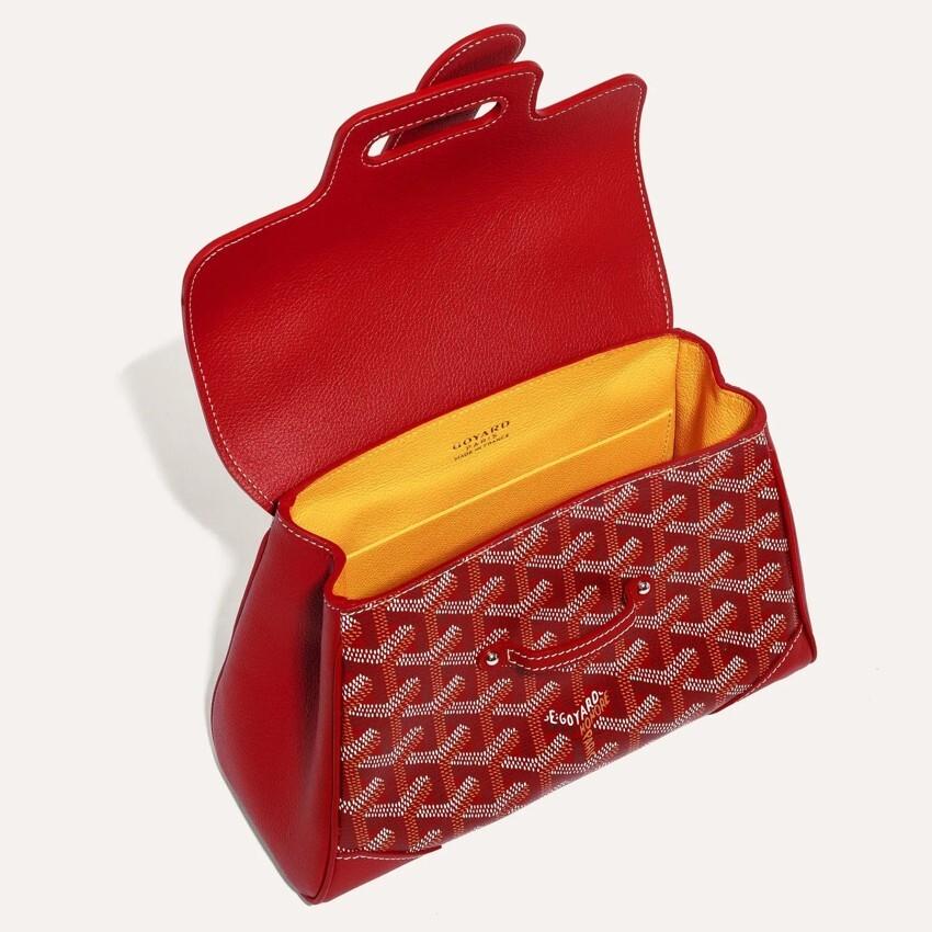 GOYARD Soft Saigon Mini Tote Bag Red Women’s SAIGON MINTY 02 CL 02 P