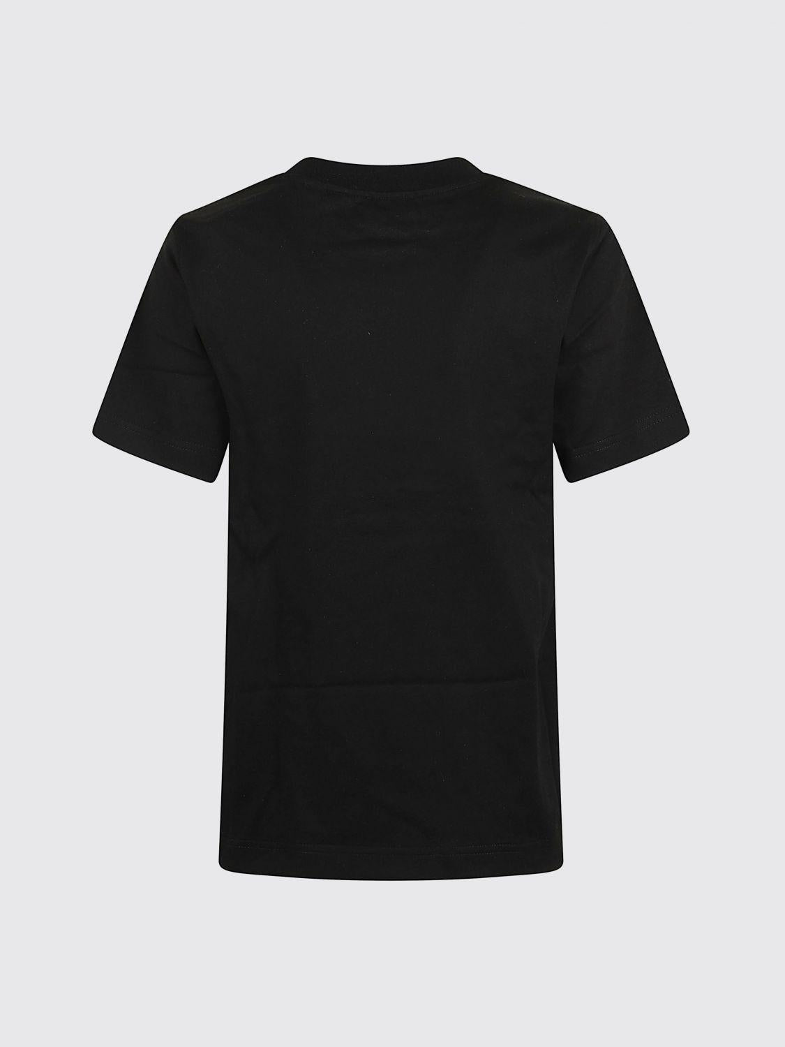 BURBERRY Short Sleeve T-Shirt Women’s Cotton Crewneck White
