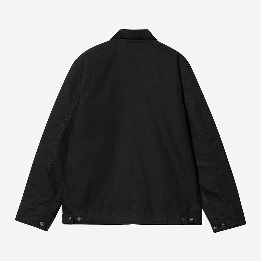 CARHARTT WIP Detroit Jacket Black Cotton Canvas Mens Jacket