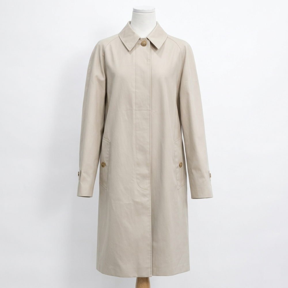 BURBERRY Women’s Cotton Trench Coat Beige Clarebury