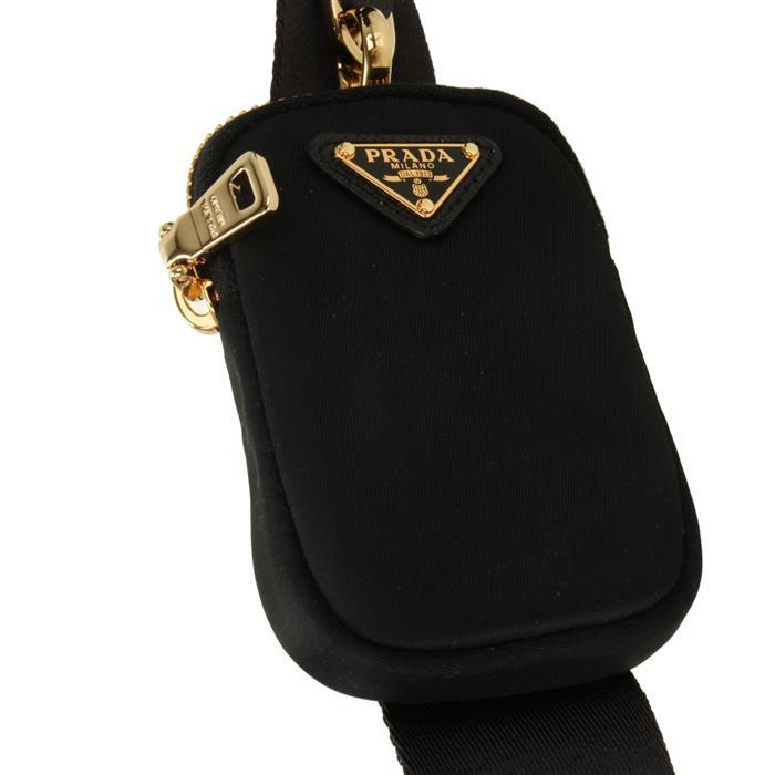 PRADA Re-Nylon Mini Shoulder Bag Black