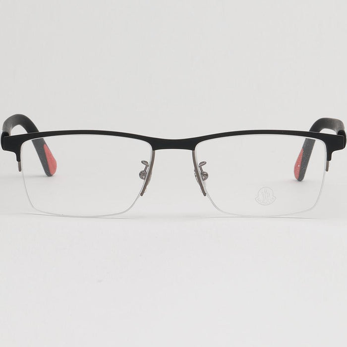 Moncler Men’s Semi-Rimless Eyeglass Frames Unisex Accessories ML5164H 002