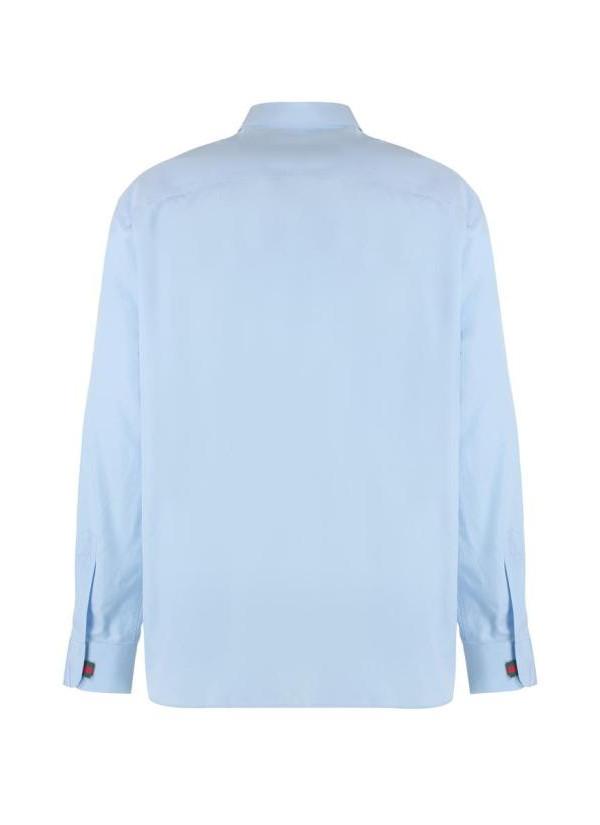 GUCCI Cotton Poplin Long Sleeve Shirt