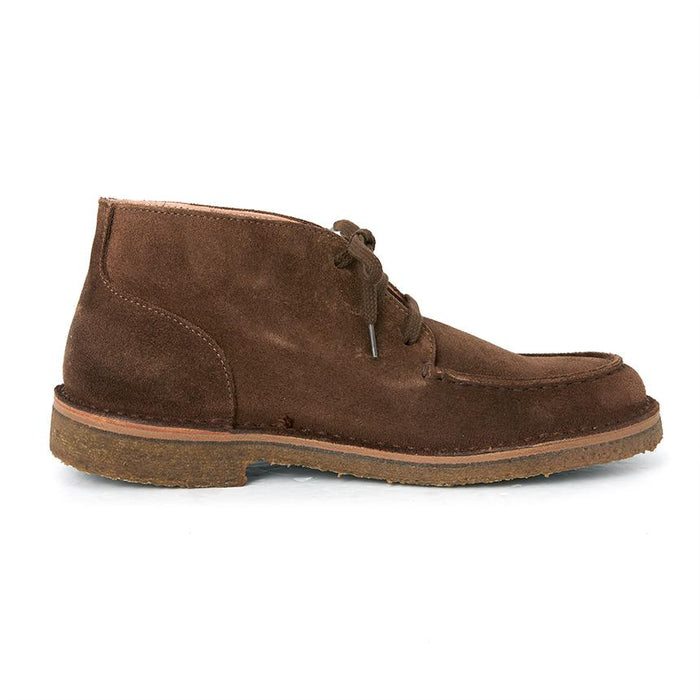 astorflex Dark Khaki Suede Mid Boots for Men